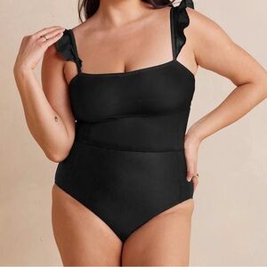 Summersalt The Ruffle Oasis One Piece Swimsuit NWT size 14